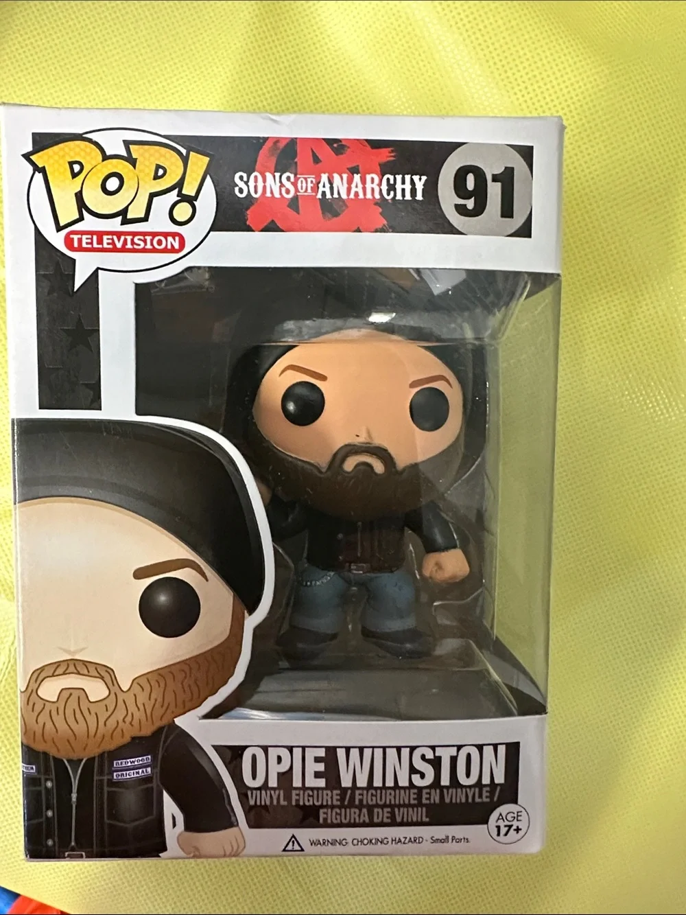 Funko Opie Winston Pop! Vinyl Figure - Black, Blue, Brown
